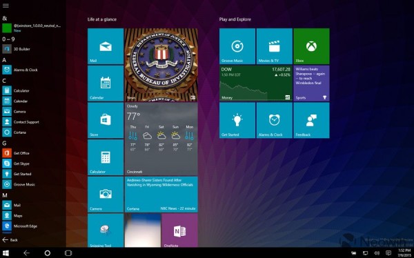 多图：Win10 Build 10166预览版已推送