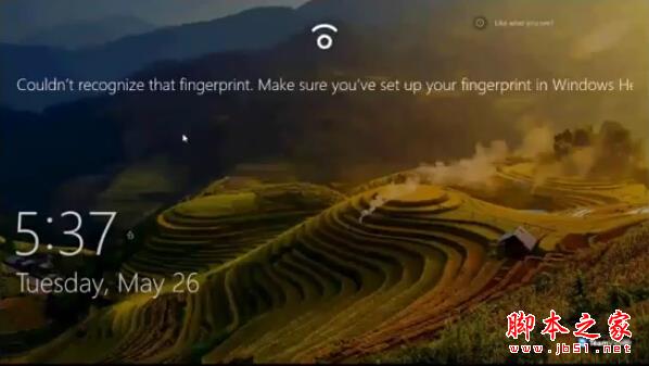 Windows 10指纹识别功能演示：好人性