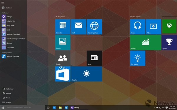 下载：Windows 10最新Build 10122镜像