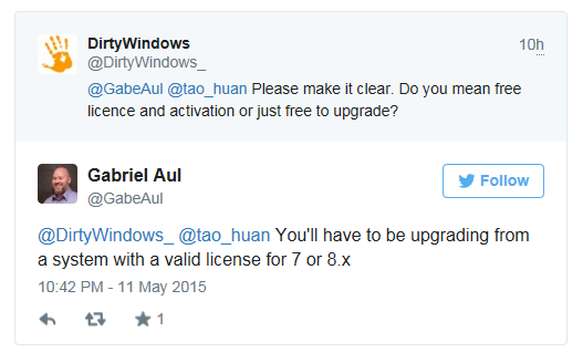 确认！盗版用户无法升级Windows 10