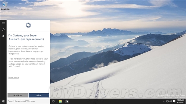 微软推送Windows 10 Build 10074更新