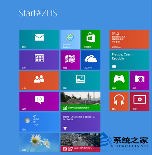  Win8开始屏幕界面显示Start#ZHS怎么办？