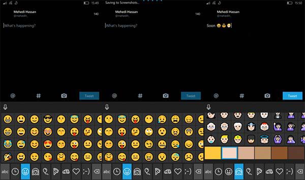 Win10移动版一周年更新再曝：全新图标、Emoji表情加入