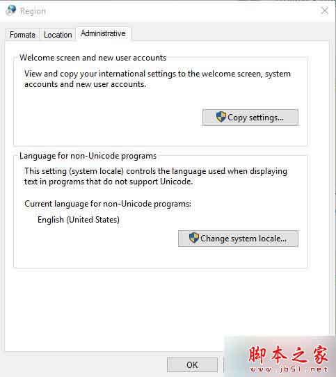 Win10英文版系统下中文软件显示为问号的解决步骤8.1