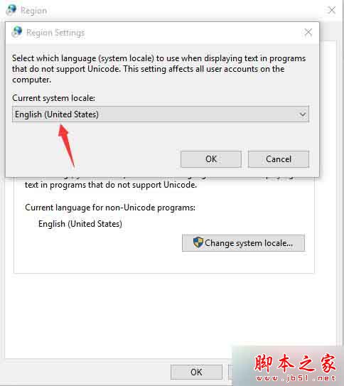 Win10英文版系统下中文软件显示为问号的解决步骤9