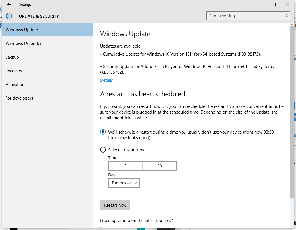 快讯：微软向Win10正式版用户推送10586.104累积更新