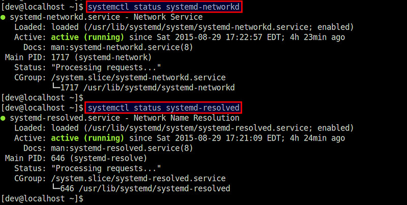Linux中将网络管理器由NetworkManager切换为systemd-network