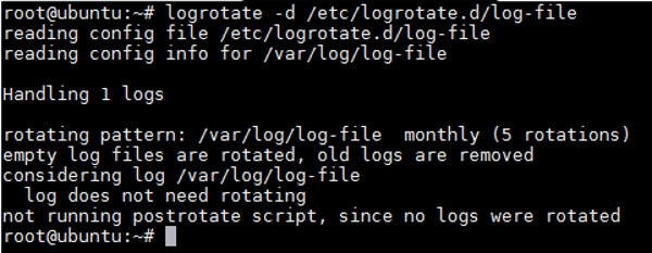 在Linux系统中使用logrotate来管理日志文件的方法