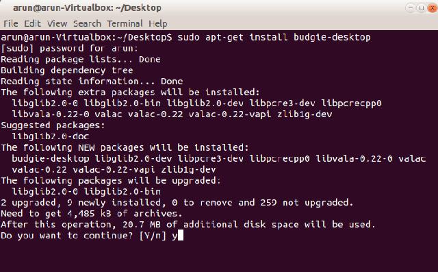 如何在ubuntu14.04上安装轻量级的Budgie桌面(v8)