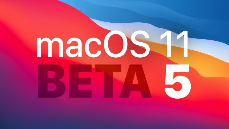 macOS Big Sur Beta 5更新内容及升级方法