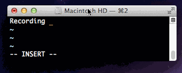 将在MAC电脑屏幕上的操作录制下来制成Gif格式动画