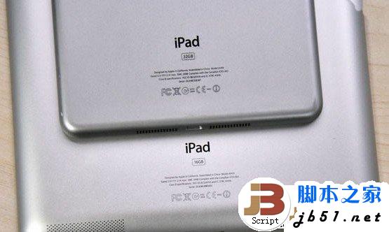 iPad Mini与iPad3外观对比