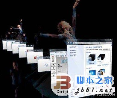 Win7界面的Aero窗口折叠特效
