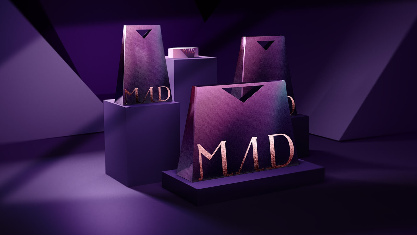 MAD Fashion创意包装设计作品欣赏，女性时尚品牌包装设计。