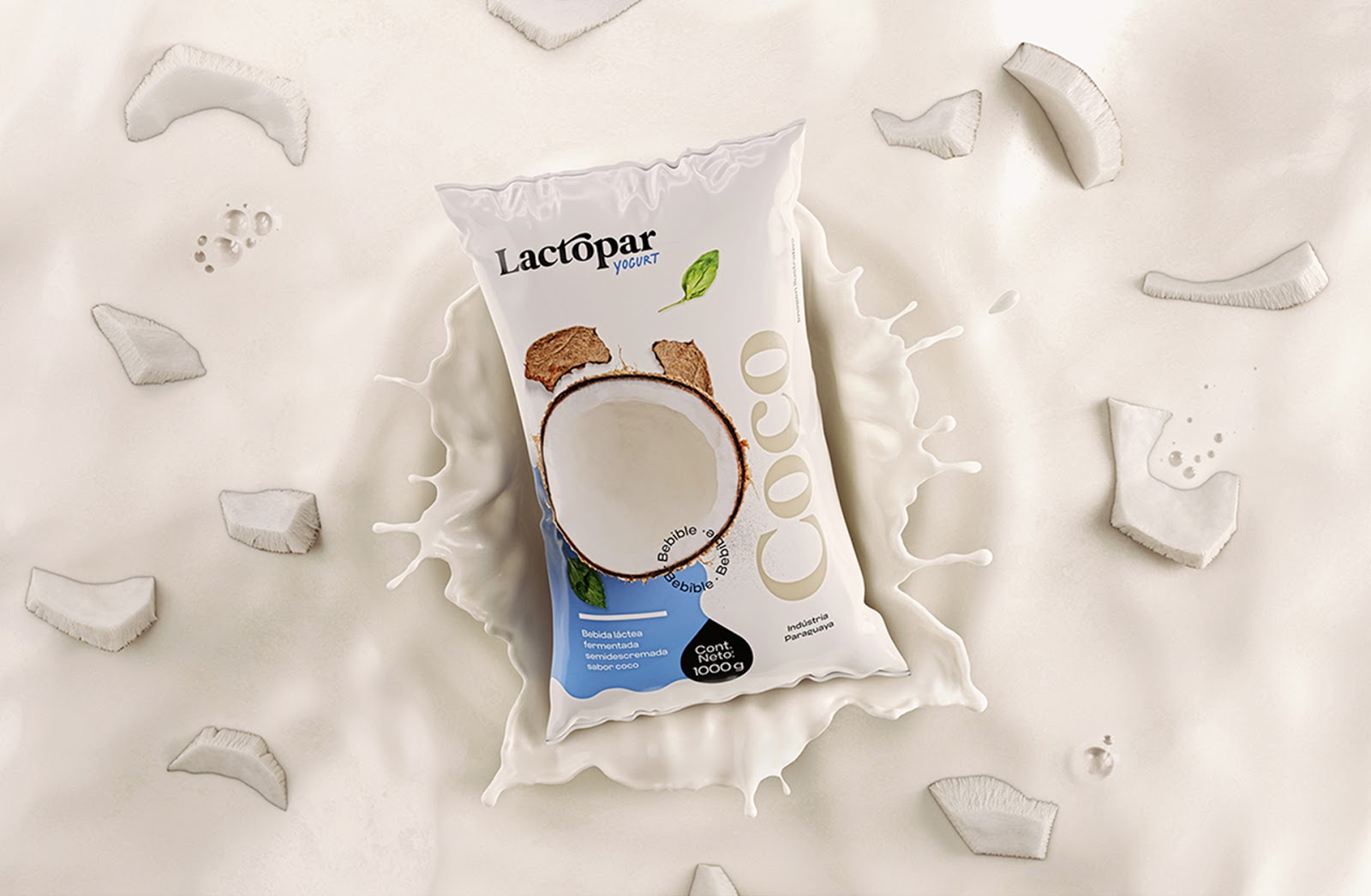 Lactopar酸奶包装设计 看了非常有食欲的酸奶产品包装设计作品
