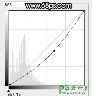 PS美女图片调色教程：给树林中的性感伊人写真照调出唯美的黄色