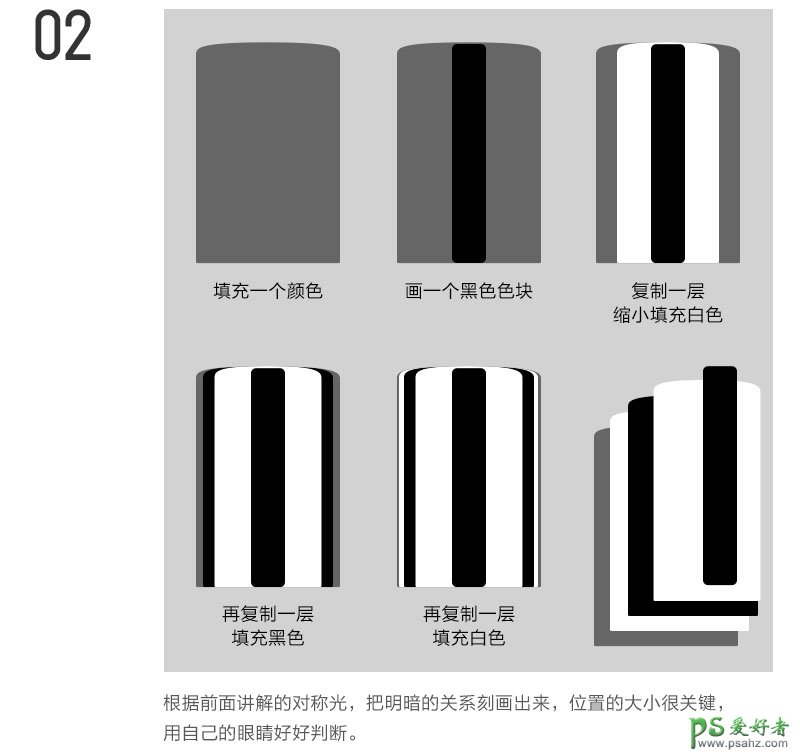 PS后期精修教程：给圆柱型化妆品产品图片进行精修美化处理。