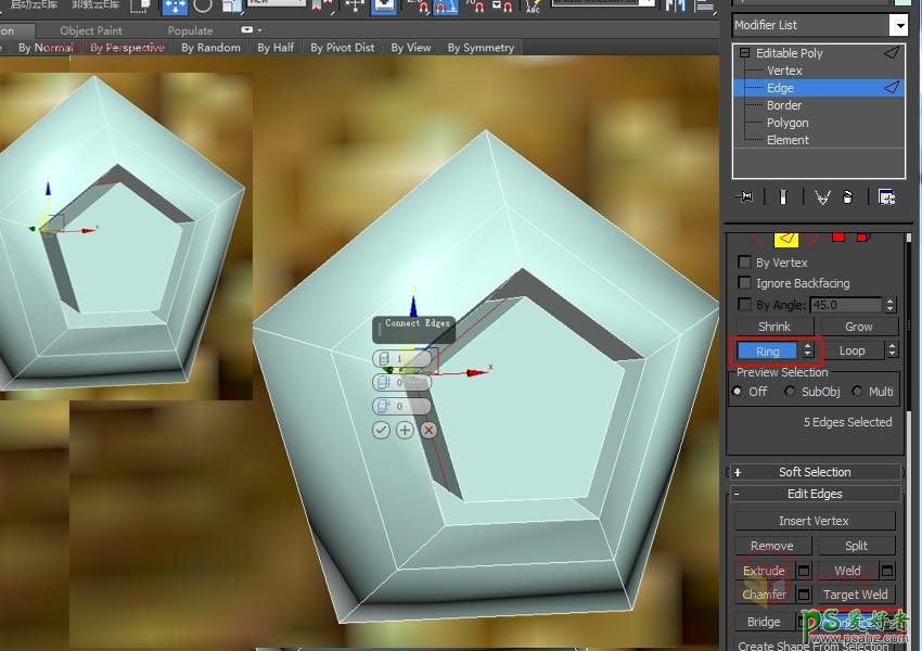 3DXMAX制作欧式古典风格的家具雕花模型。