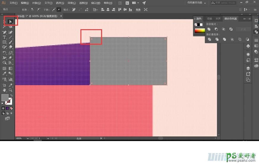 运用Illustrator形状工具和椭圆工具绘制渐变层次感建筑效果图。