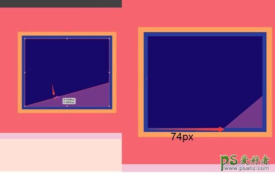 运用Illustrator形状工具和椭圆工具绘制渐变层次感建筑效果图。