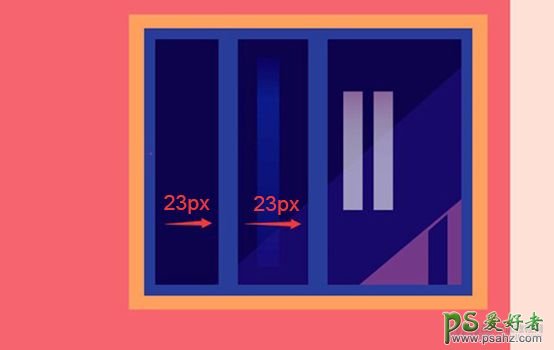 运用Illustrator形状工具和椭圆工具绘制渐变层次感建筑效果图。