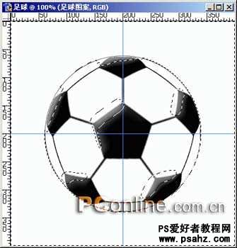 PS实例教程：制作逼真质感的足球