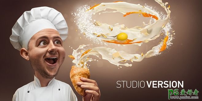 创意个性的美食宣传广告图 国外平面设计大伽的动感美食海报设计