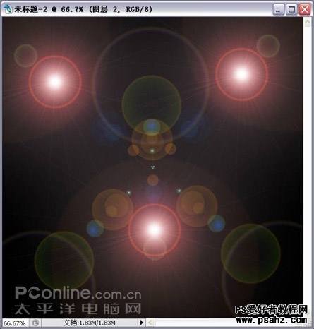PS滤镜特效教程：打造七彩魔幻效果的水晶球