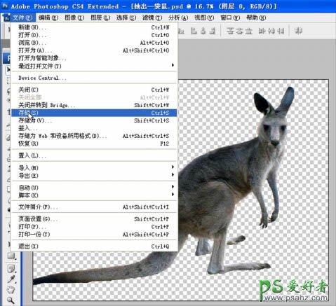 Photoshop CS4中的抽出滤镜抠图实用技巧教程