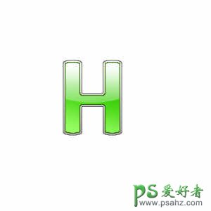 PS文字特效教程：简单制作漂亮的绿色水晶字