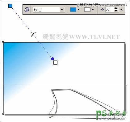 CorelDRAW手绘卡通风格的欧洲街道场景图片，欧洲小镇场景图片