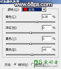 PS漂亮女生图片调色：给外景自拍的女生艺术照调出傍晚黄昏的效果