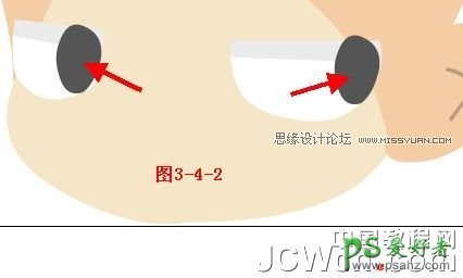 Illustrator鼠绘可爱的卡通Q版大眼妹妹头像-个性的Q版卡通人物