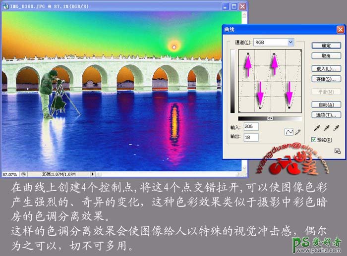 PS基础教程：学习曲线调图的四个技巧应用