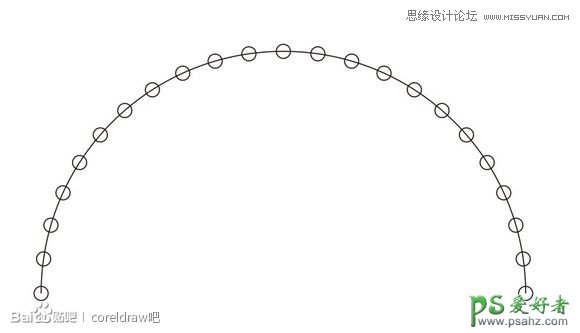 CorelDraw实例教程：手工制作漂亮的圆点螺旋风格图形实例。