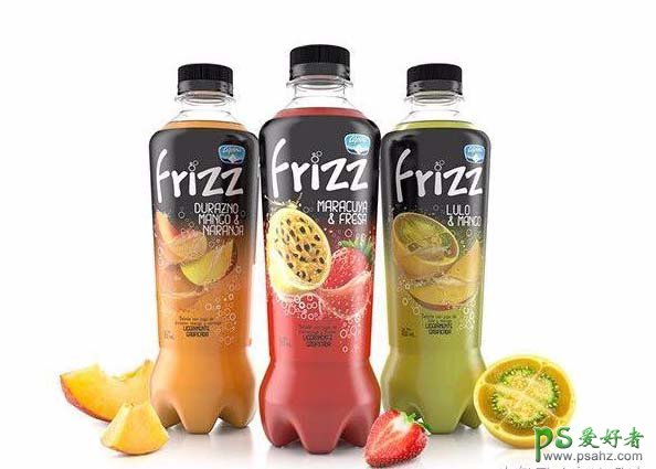 精美的果汁饮料外包装设计作品欣赏，果汁饮料产品漂亮的包装设计