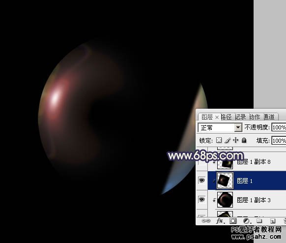 photoshop滤镜特效设计可爱的彩色泡泡球体图片教程