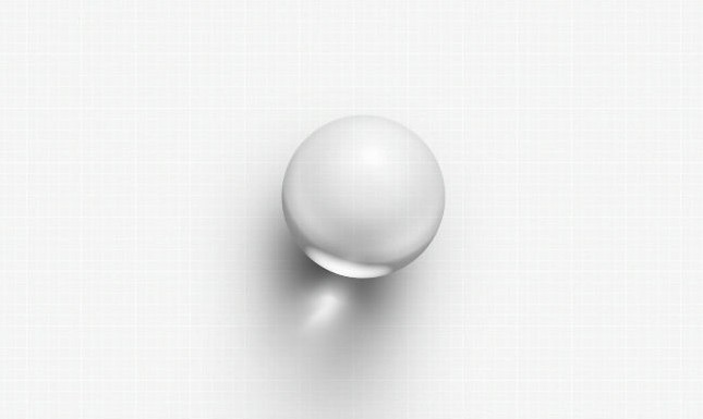 Photoshop简单制作单图层玻璃球效果_水晶玻璃球制作教程实例