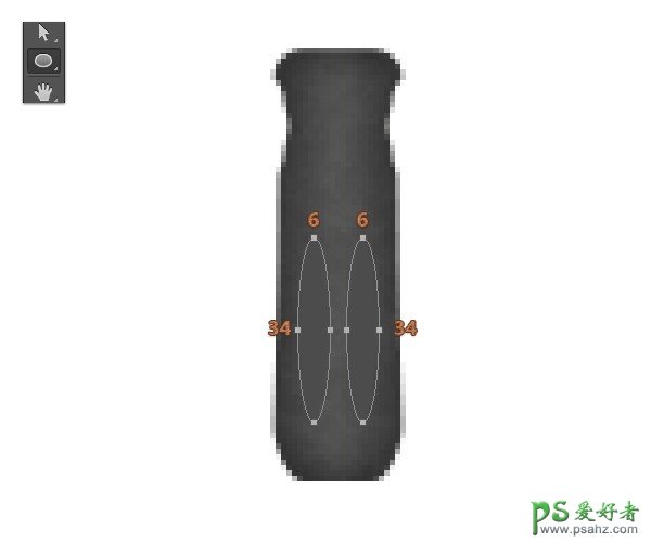 PS手绘新手教程：学习运用钢笔工具绘制拟物风格的日常工具五件套