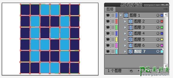 Illustrator设计制作非主流个性的FLASH动画，FLASH方格动画图片