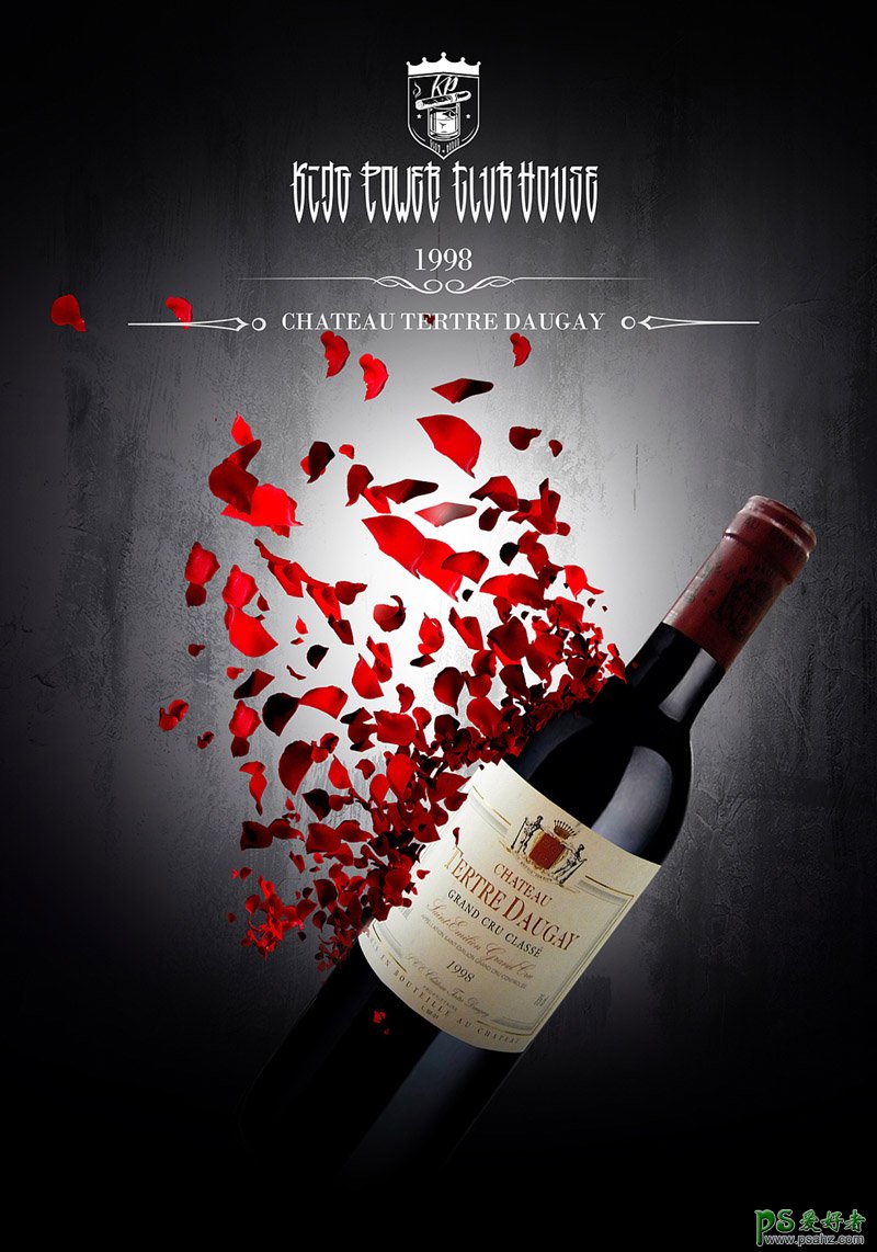 欣赏一组经典的红酒宣传海报，创意红酒广告设计作品。