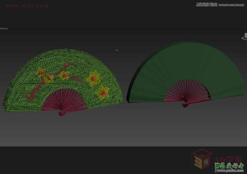 利用3DMAX石墨工具制作逼真的沙盘，景观地形制作教程学习