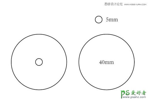 Illustrator绘制个性漂亮的黑白风格线条叠加效果的圆环失量图