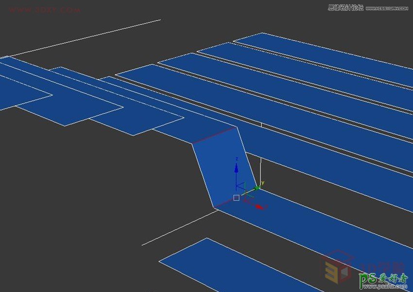 3DMAX楼梯建模教程：学习制作个性艺术效果的楼梯模型效果图