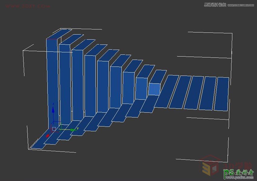 3DMAX楼梯建模教程：学习制作个性艺术效果的楼梯模型效果图