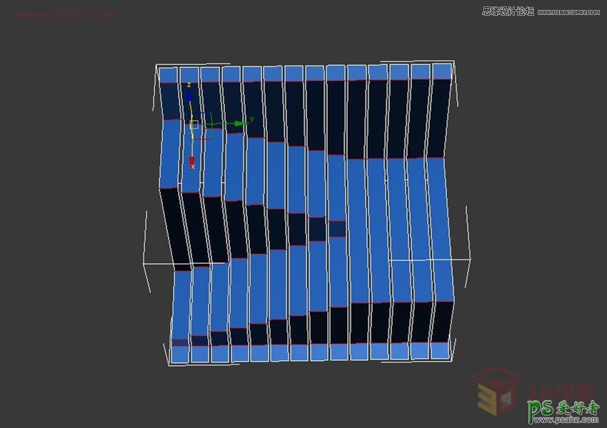 3DMAX楼梯建模教程：学习制作个性艺术效果的楼梯模型效果图