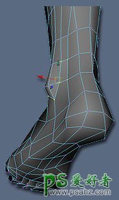 Maya建模教程：学习制作逼真的人体模型图，性感的脚部建模教程。
