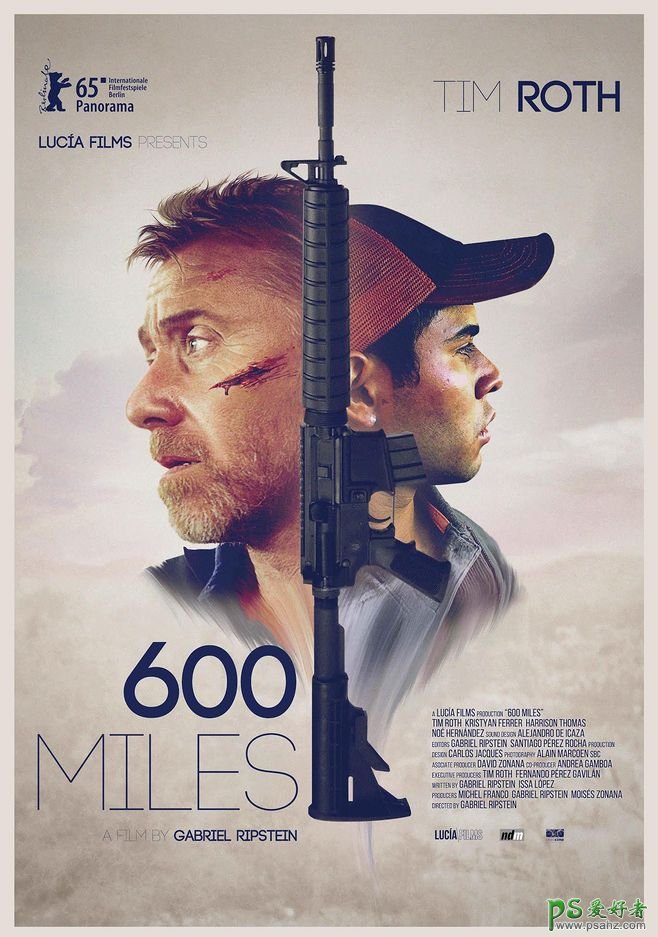 一组精美的枪战电影宣传片海报设计作品，美国枪战片海报图片。