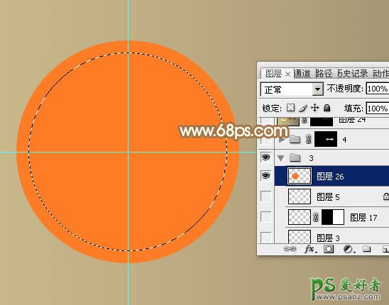 PS鼠绘教程：绘制一款古典风格的放大镜，放大镜失量图制作教程