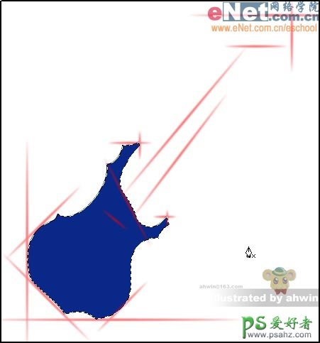 PS鼠绘教程：手绘一把精美的吉他，PS鼠绘吉他实例教程